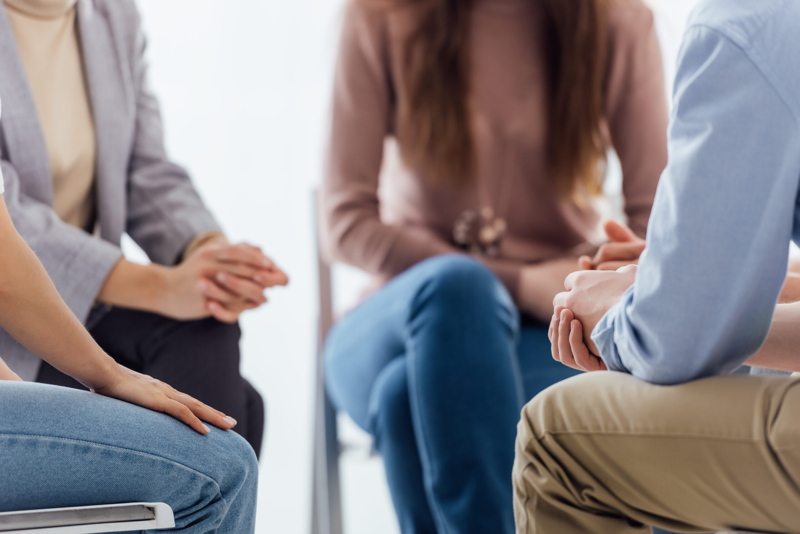 A group of people undergoing psychiatric services